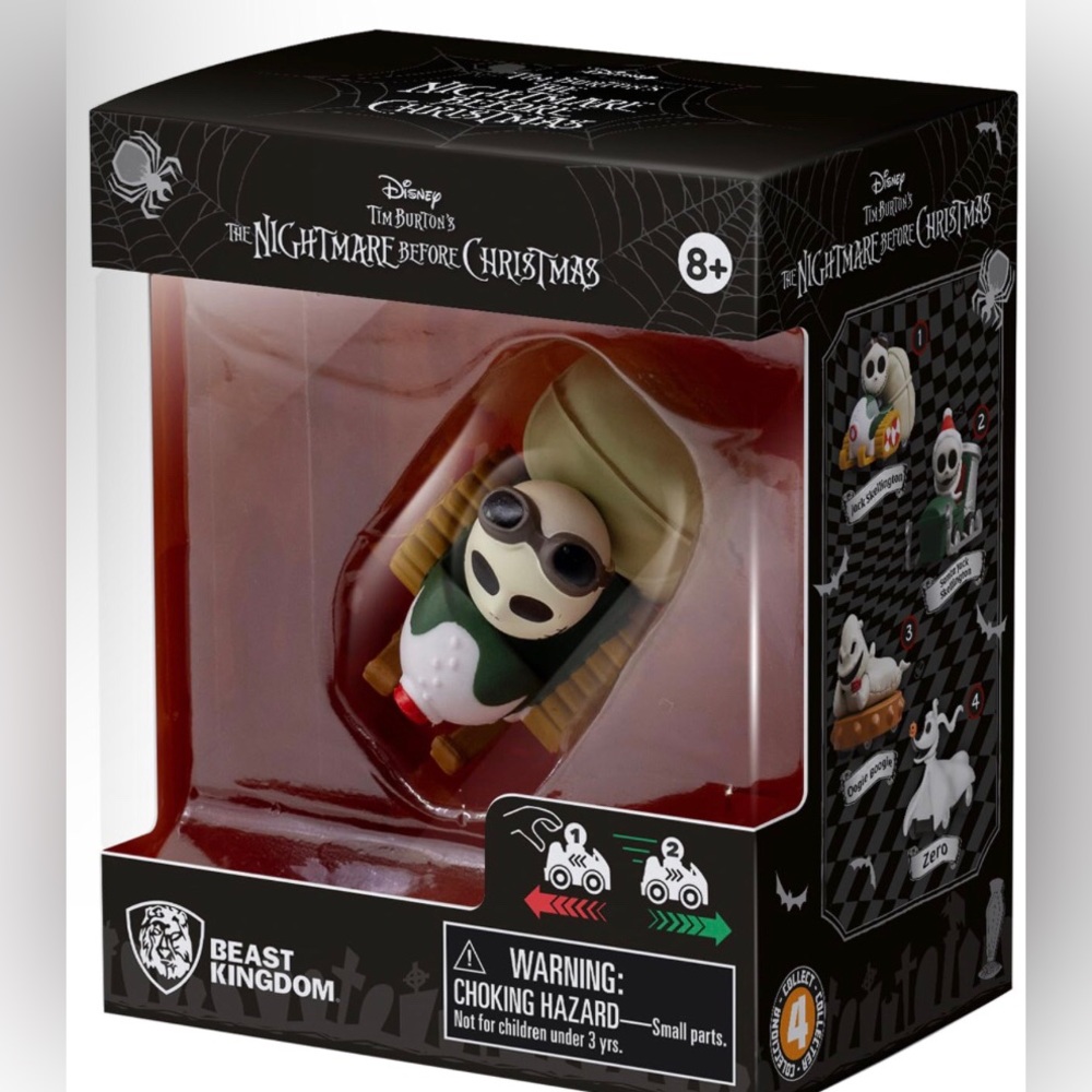 Disney The Nightmare Before Christmas Jack skeleton figure car collectible